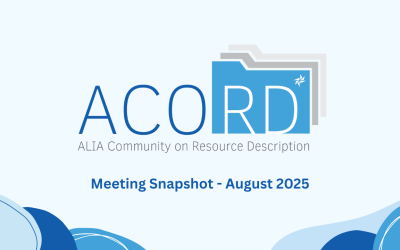 ACORD Meeting Snapshot – August 2025