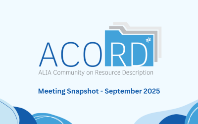 ACORD Meeting Snapshot – September 2025