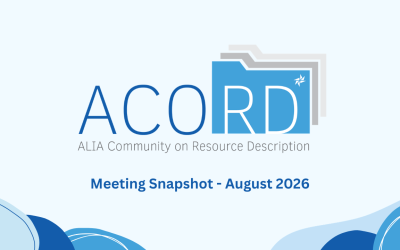 ACORD Meeting Snapshot – August 2026